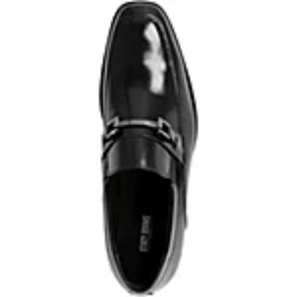 Stacy Adams Men Leather Moc-Toe Bit Slip-On Loafers Sz. 9 Nice Pre-Owned Cond. main image 12